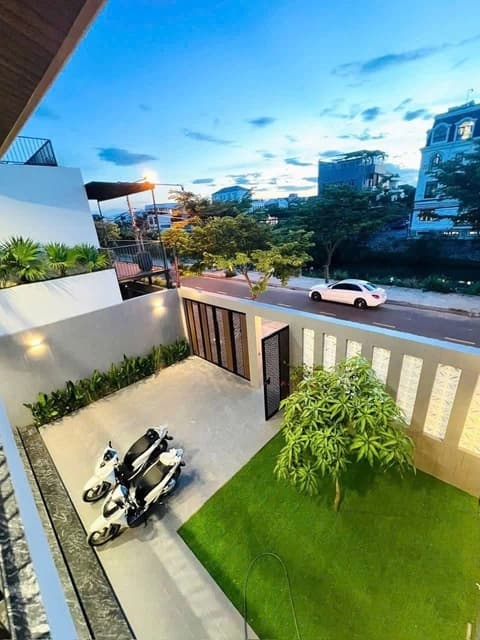 Cho thuê Villa view sông Euro Village 2 Hòa Xuân, có hồ bơi riêng