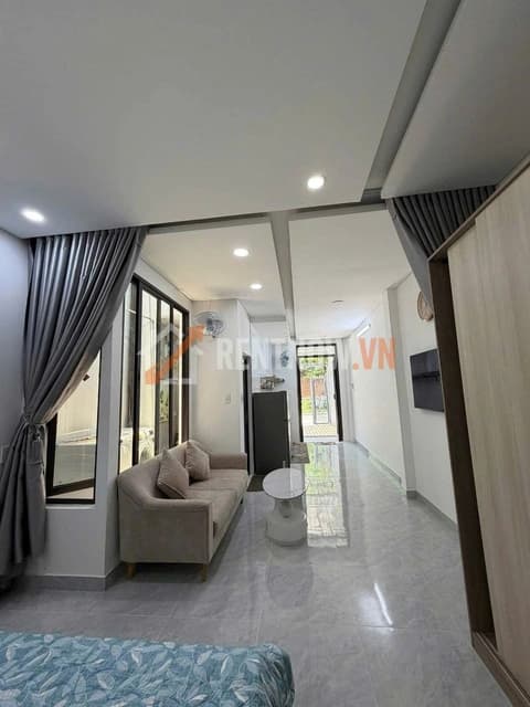 Garden house for rent on Ly Tu Trong street, 60m2, fully furnished