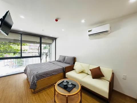 Brand new studio apartment for rent on Ta My Duat Street, Son Tra, Da Nang