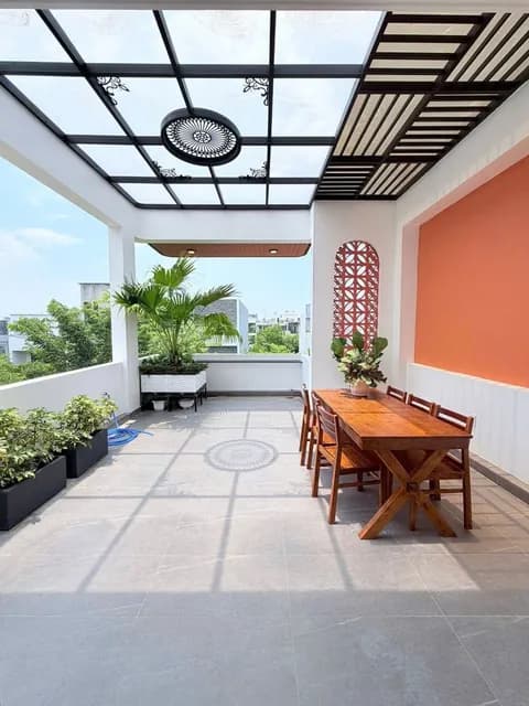 Cho thuê nhà 3 tầng đầy đủ nội thất mới tại khu Hòa Xuân, Cẩm Lệ