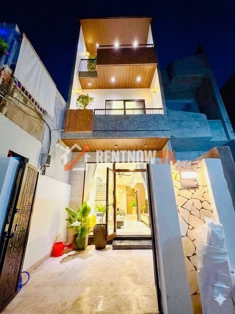 Cho thuê nhà nguyên căn 3 tầng Trưng Nữ Vương, Hải Châu, 3PN full nội thất
