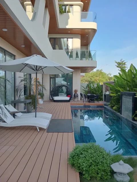 Luxury 6-Bedroom Villa for Rent in Elysia Thang Long, Da Nang with Private Pool