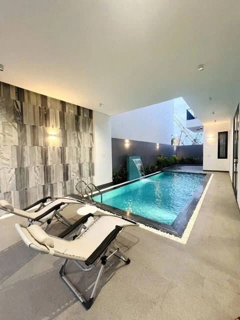 River-view Pool Villa for rent in Euro Village 2, Hoa Xuan