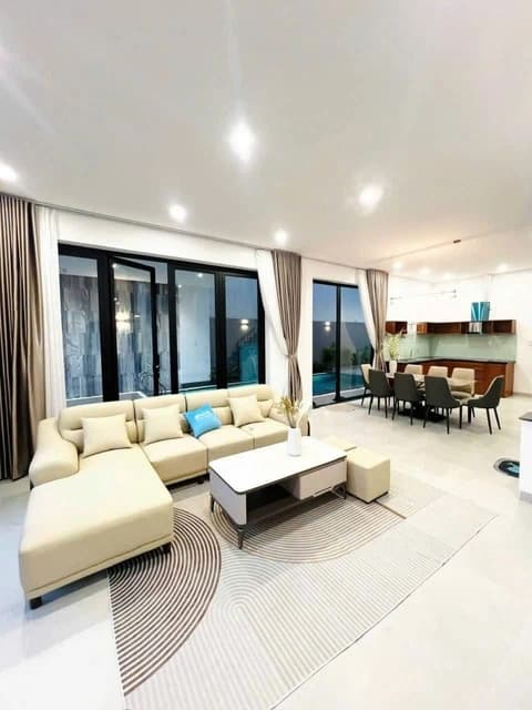 River-view Pool Villa for rent in Euro Village 2, Hoa Xuan