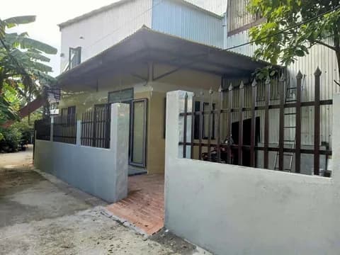 House for rent with garden 75m2 on Vu Lang street, Thanh Khe, 6 million VND