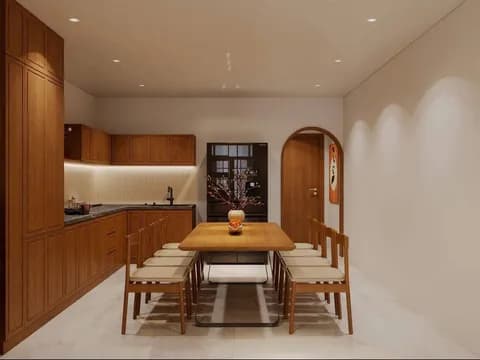 3-storey house for rent on Hoang Cong Chat street, 5 bedrooms, fully furnished