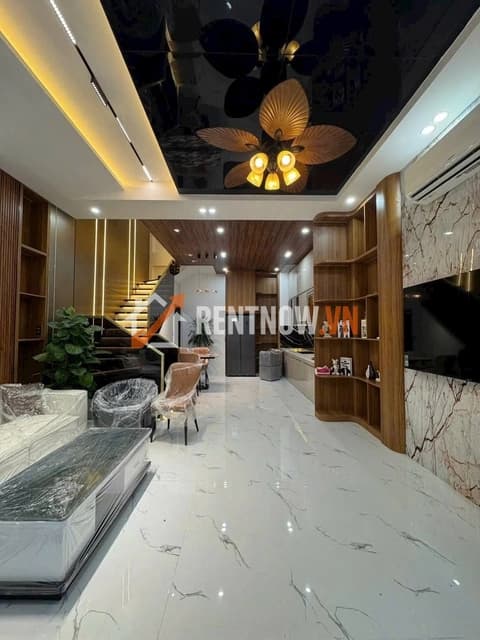 Cho thuê nhà nguyên căn 4 tầng đường Trần Cao Vân, Thanh Khê, 4PN full nội thất