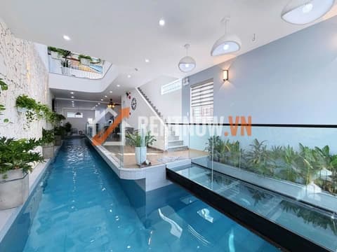 Cho thuê villa Nguyễn Thức Đường Ngũ Hành Sơn 5 phòng ngủ có hồ bơi
