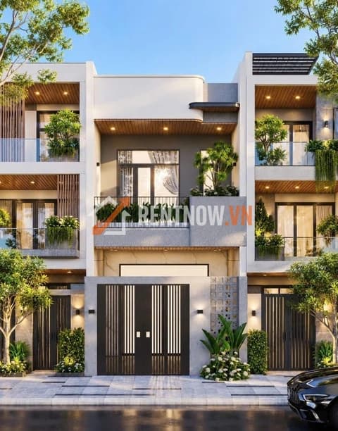 Townhouse for rent on Pham Van Bach Hai Chau brand new full furniture