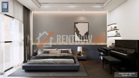 Modern 2-story shophouse for rent in FPT City Da Nang, 3 bedrooms, 90m2