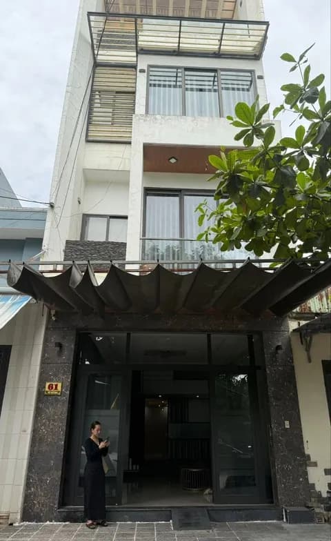 4-Story House for Rent on Vu Quynh Street, Thanh Khe, Da Nang - Ideal for Office or Residence