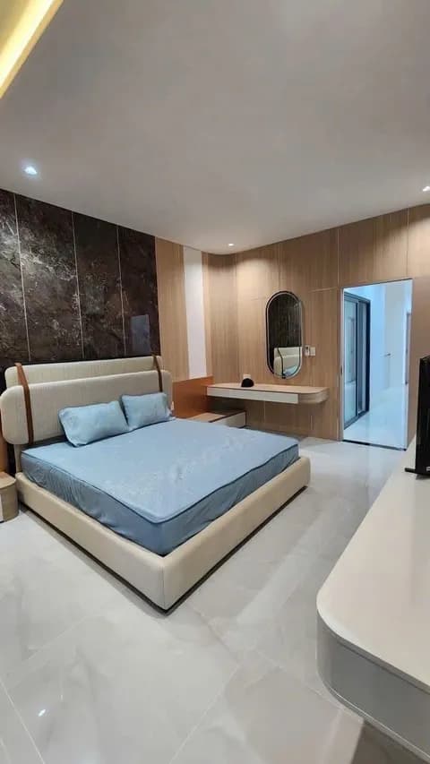 Cho thuê Villa 6 phòng ngủ khu Elysia Thăng Long, có hồ bơi, thang máy, diện tích 400m2