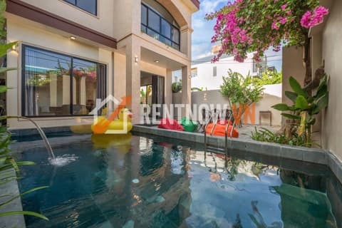 Cho thuê biệt thự hồ bơi cao cấp tại Khuê Mỹ, Ngũ Hành Sơn, 4 phòng ngủ