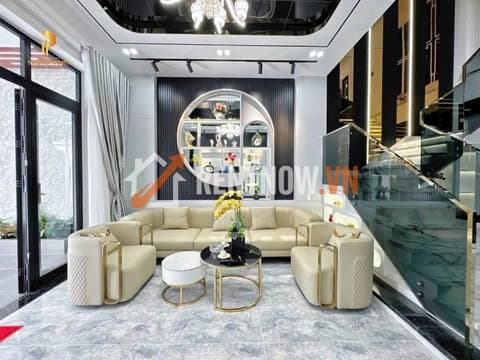 Таунхаус 3 этажа в аренду Тран Куи Коак Лиен Чиеу 4 спальни с мебелью