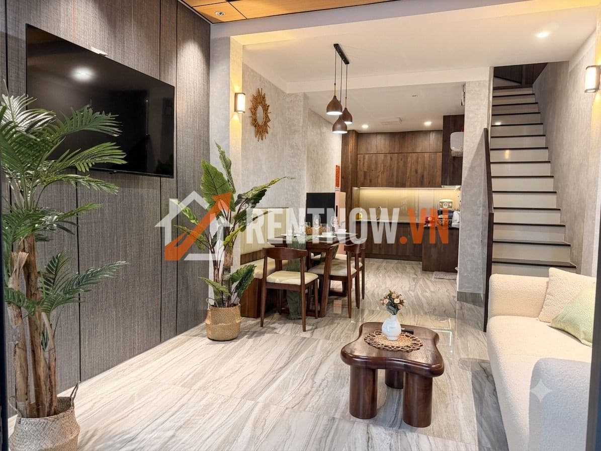 Cho thuê nhà nguyên căn 3 phòng ngủ đầy đủ nội thất tại Lê Duẩn, Thanh Khê